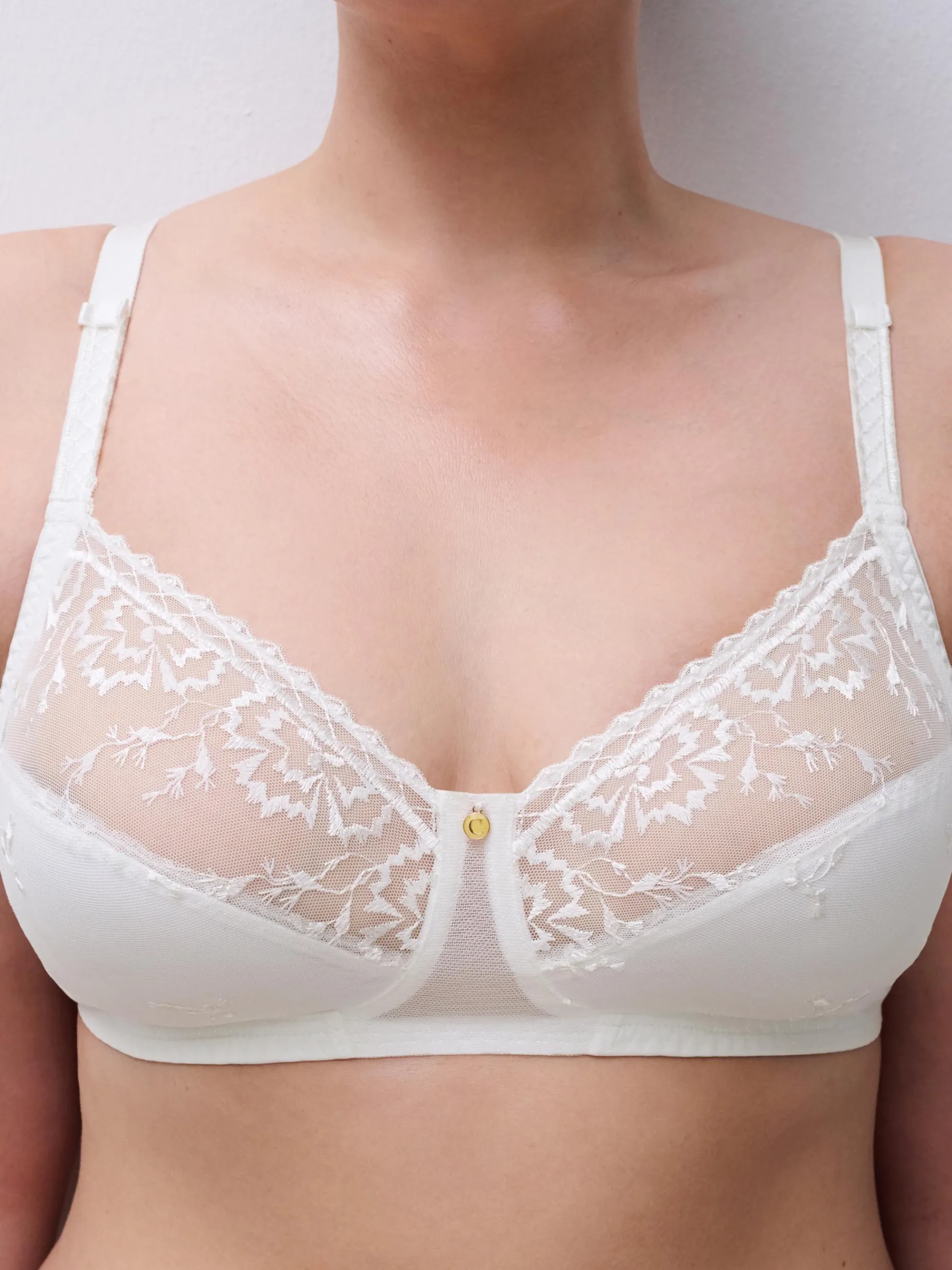 Chantelle Every Curve Beugelloze BH - Milk