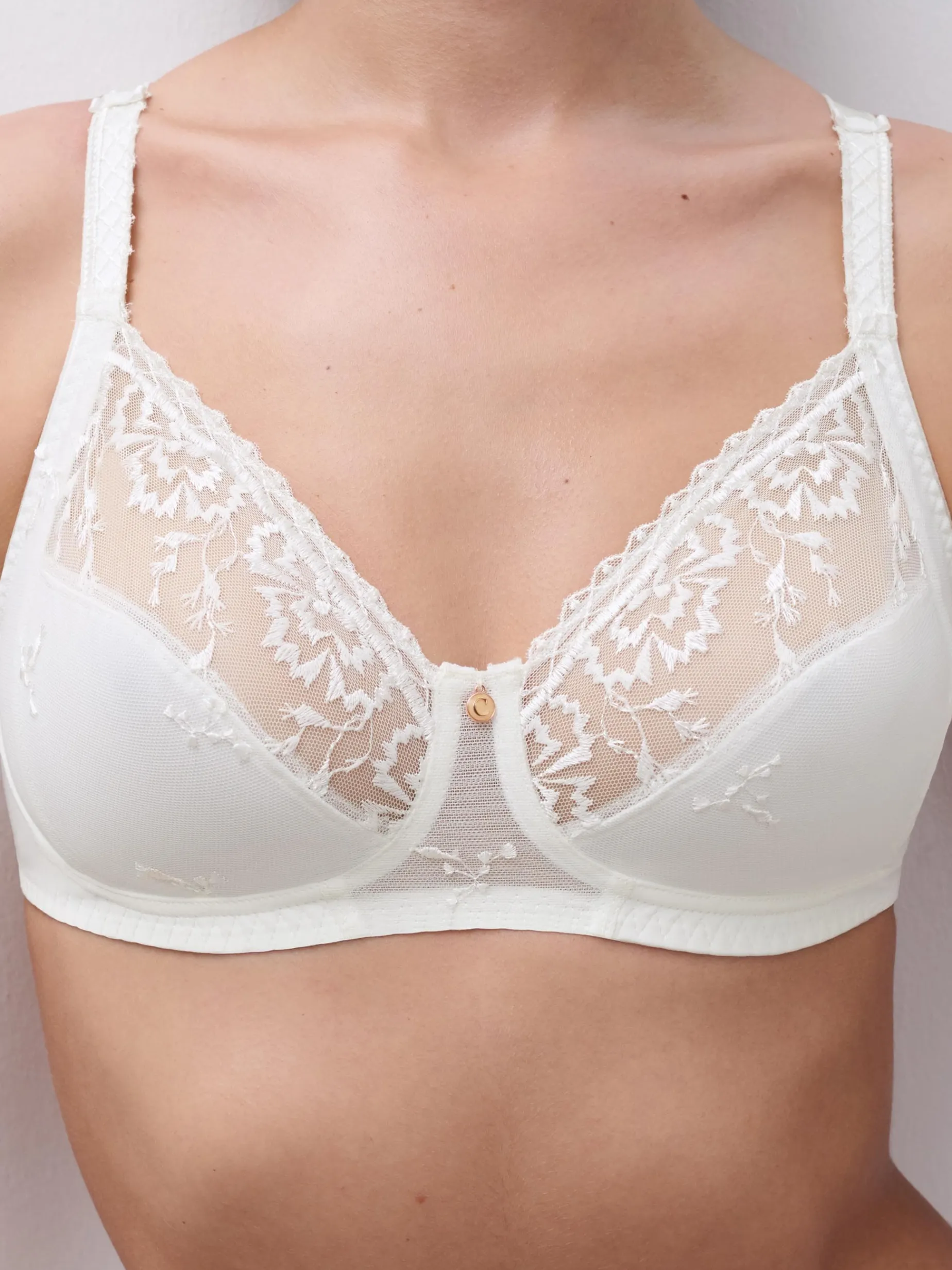 Chantelle Every Curve Beugelloze BH - Milk