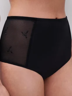 Chantelle Every Curve Hoge taille slip - Zwart