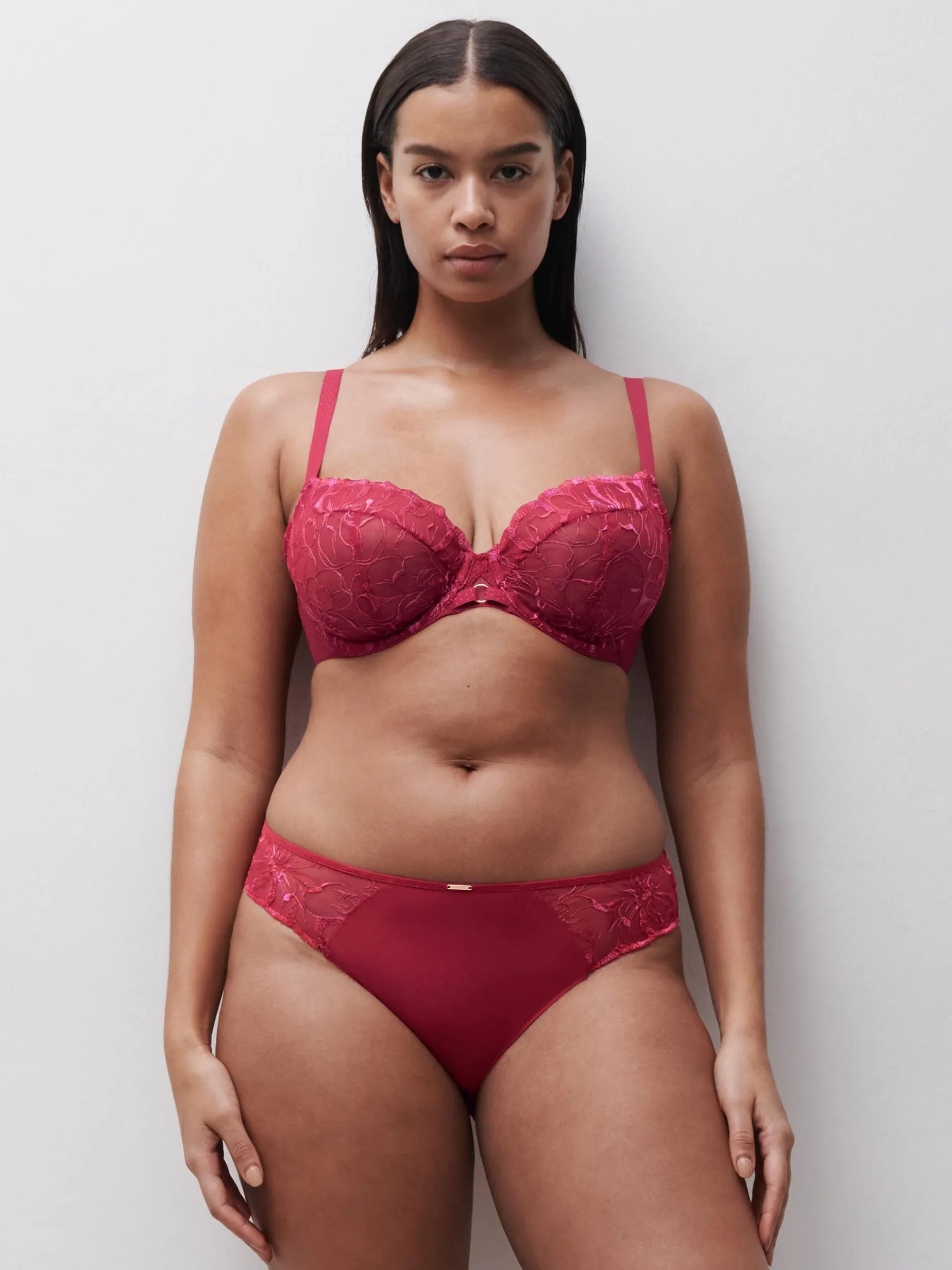 Chantelle FLEURS Beugel BH - Candy Apple Shades