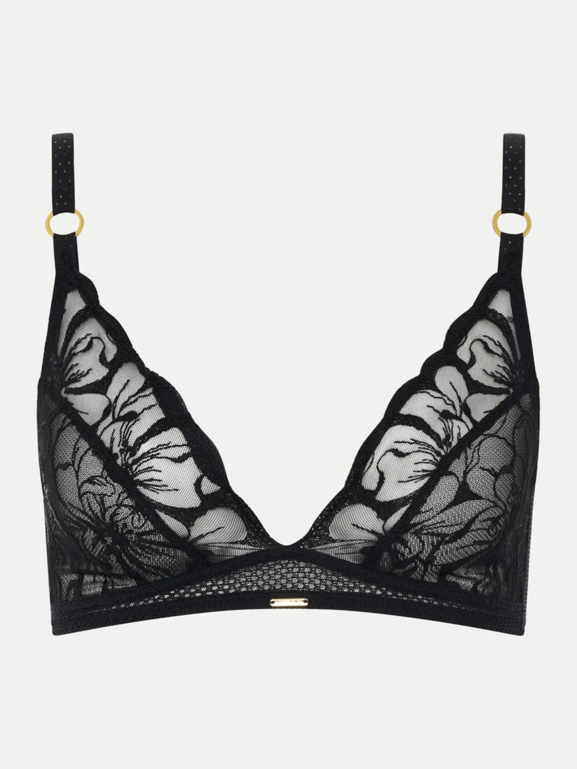 Chantelle FLEURS Bralette - Zwart