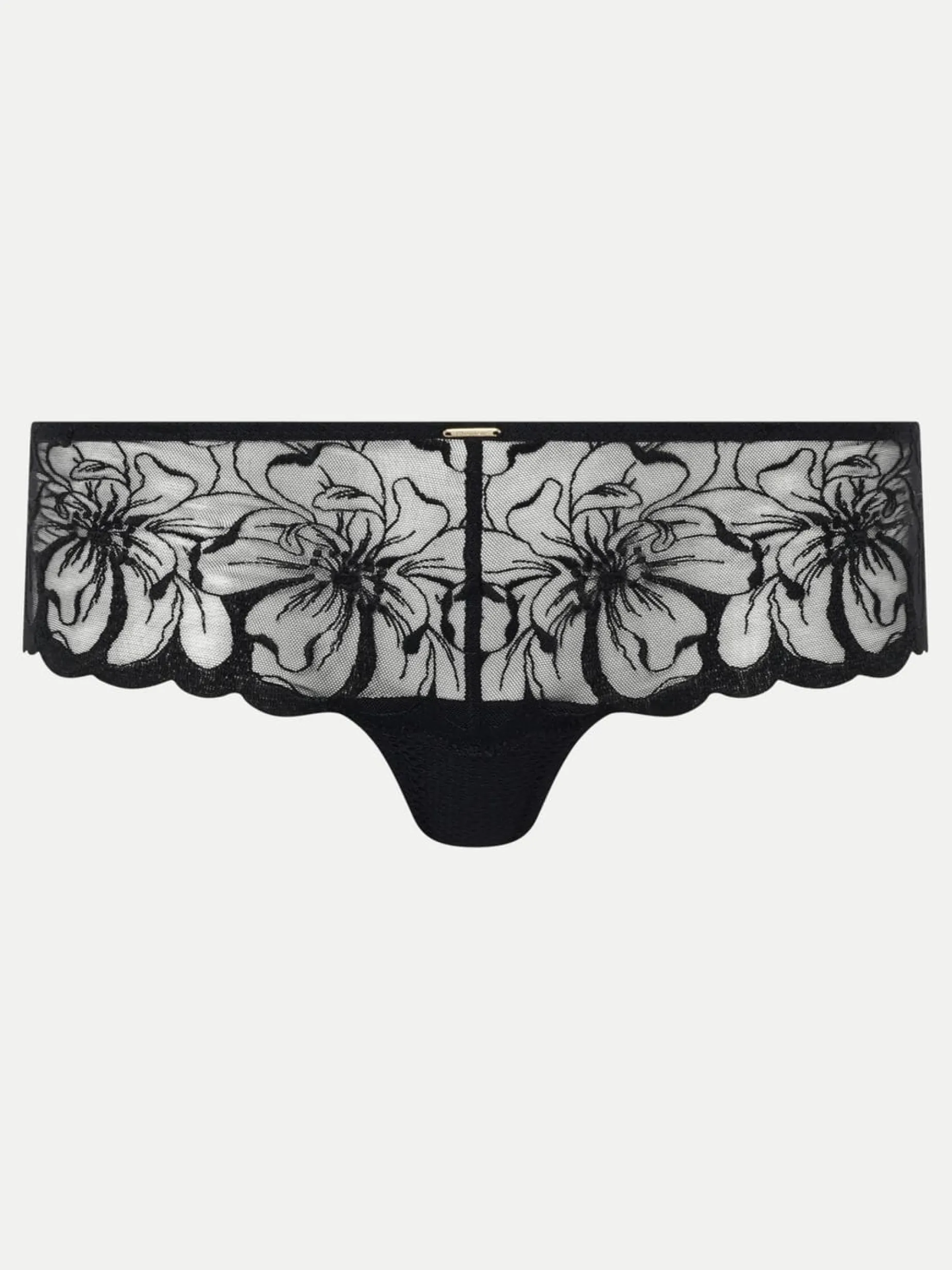 Chantelle FLEURS Shorty - Zwart