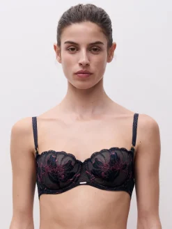 Chantelle FLEURS SIGNATURE Balconette BH - Sailing Blue Lurex