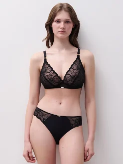 Chantelle FLEURS Slip - Zwart
