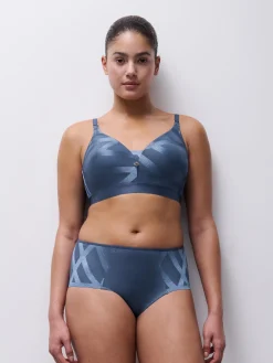 Chantelle GLAZE Beugelloze BH - Denim
