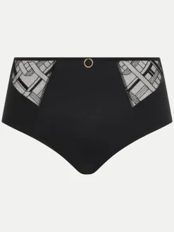 Chantelle GRAPHIC SUPPORT Hoge Taille Slip - Zwart