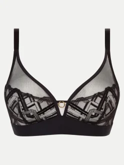 Chantelle GRAPHIC SUPPORT Beugelloze BH - Zwart