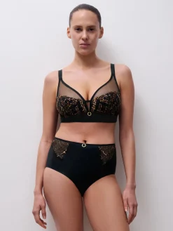 Chantelle GRAPHIC SUPPORT Hoge Taille Slip - Graphic Leopard