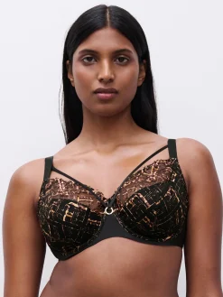 Chantelle GRAPHIC SUPPORT Niet Voorgevormde Beugel BH - Graphic Leopard