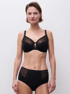 Chantelle INTRIGUE Hoge Taille slip - Zwart