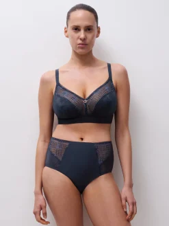 Chantelle INTRIGUE Hoge Taille slip - Sailing blue