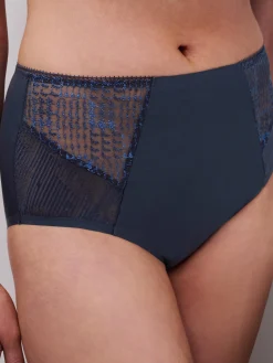 Chantelle INTRIGUE Hoge Taille slip - Sailing blue