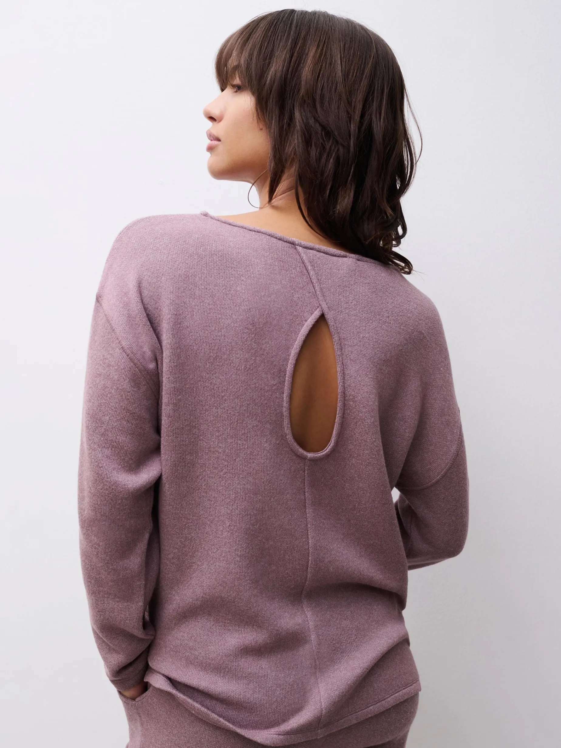Chantelle JERRY Top Lange Mouw - Deep Taupe