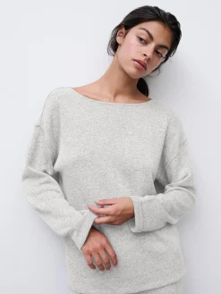 Chantelle JERRY Top Lange Mouw - Heather grey