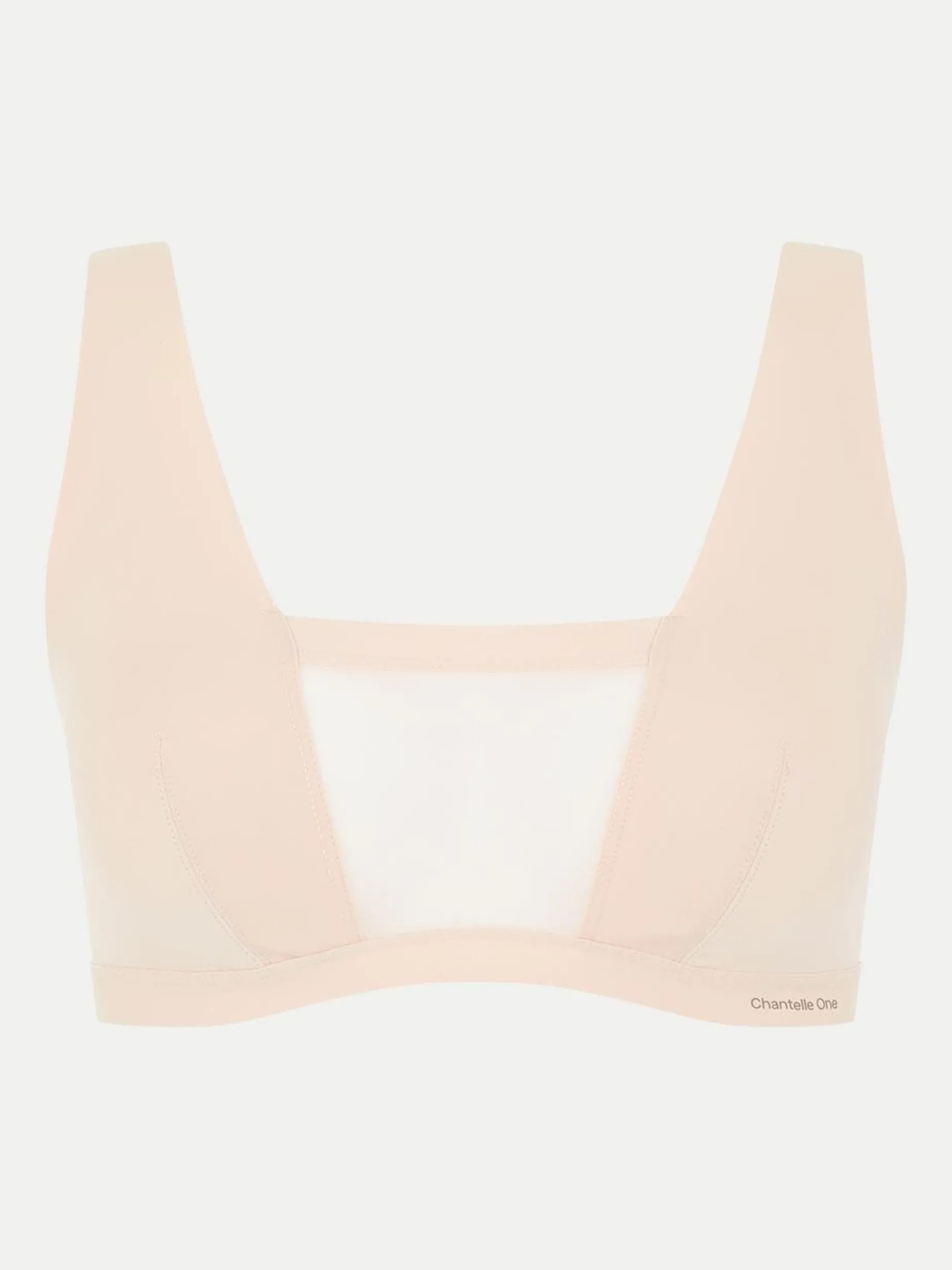 CHANTELLE LAB ONE MESH Niet beugel BH - Goudkleurig Beige