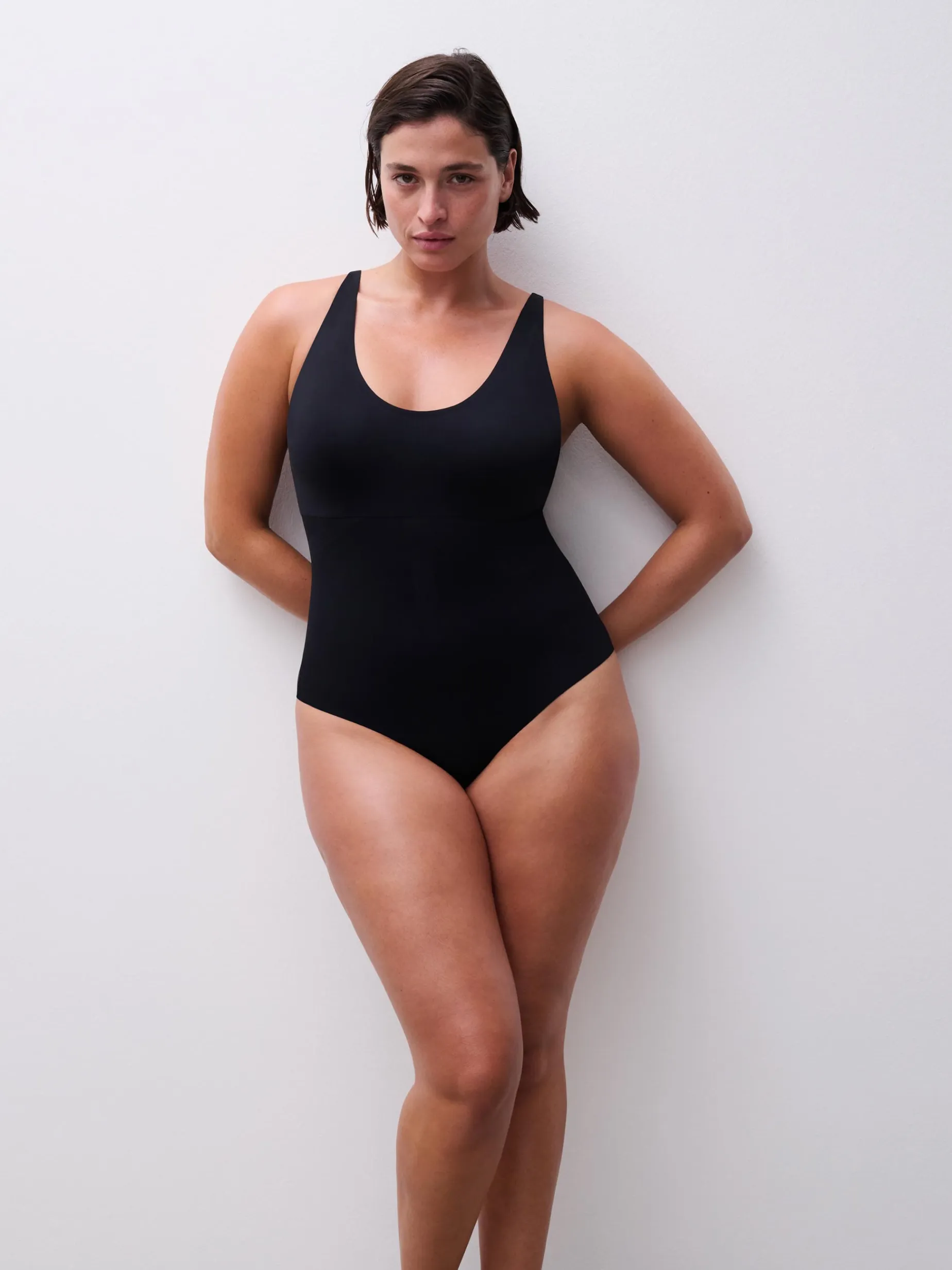 CHANTELLE LAB SMOOTH COMFORT CO SHAPEWEAR BODY - Zwart