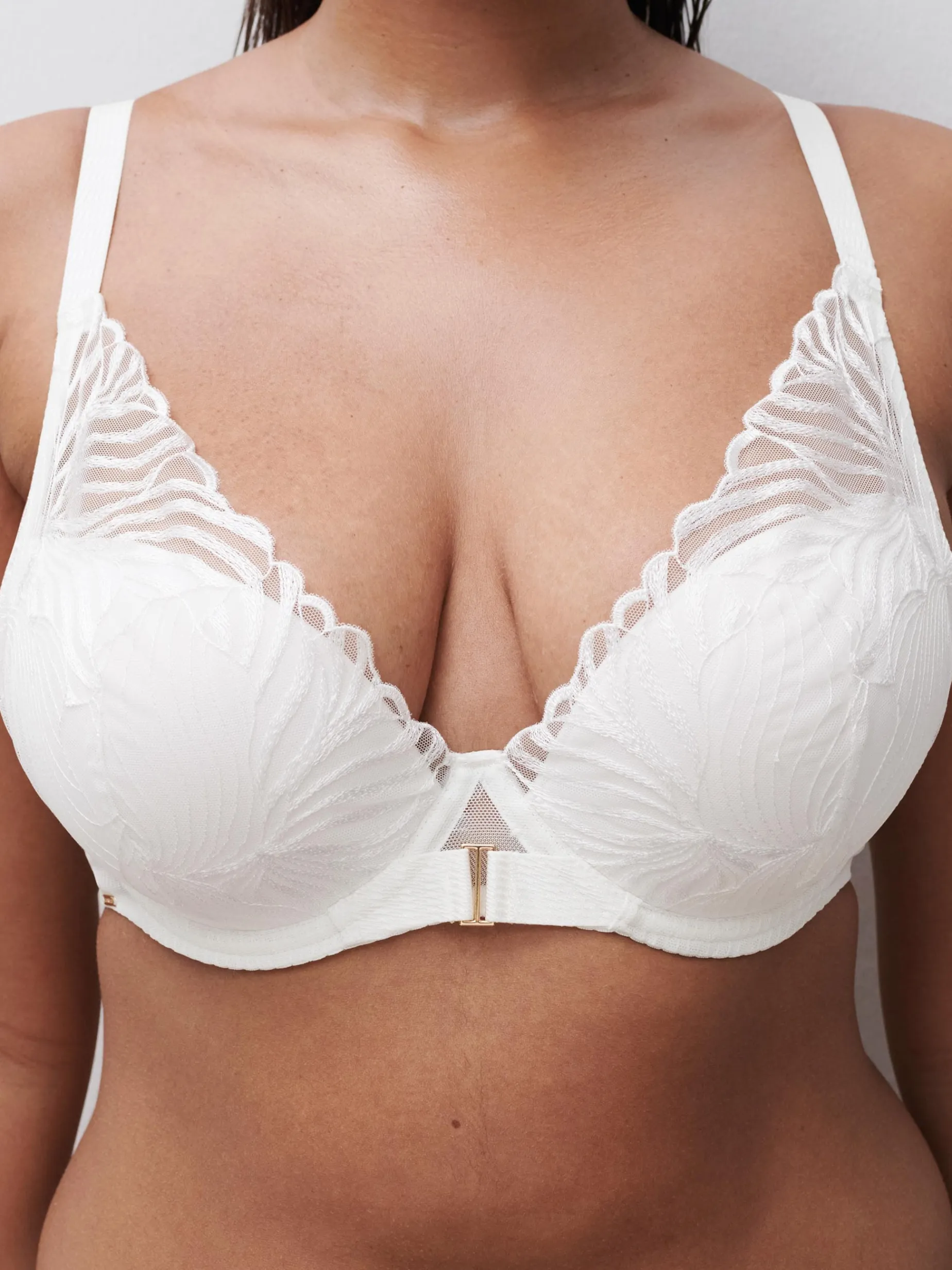 Chantelle LEGEND Plunge BH - Milk