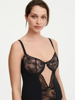 Chantelle ORCHIDS Basque - Zwart