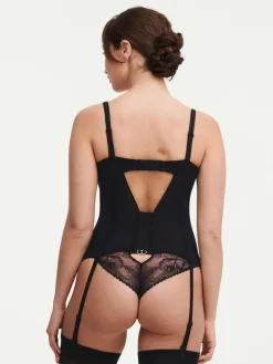 Chantelle ORCHIDS Basque - Zwart