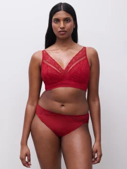 CHANTELLE PULP AMOR Niet voorgevormde BH Zonder Beugel - Scarlet