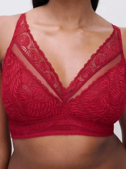 CHANTELLE PULP AMOR Niet voorgevormde BH Zonder Beugel - Scarlet