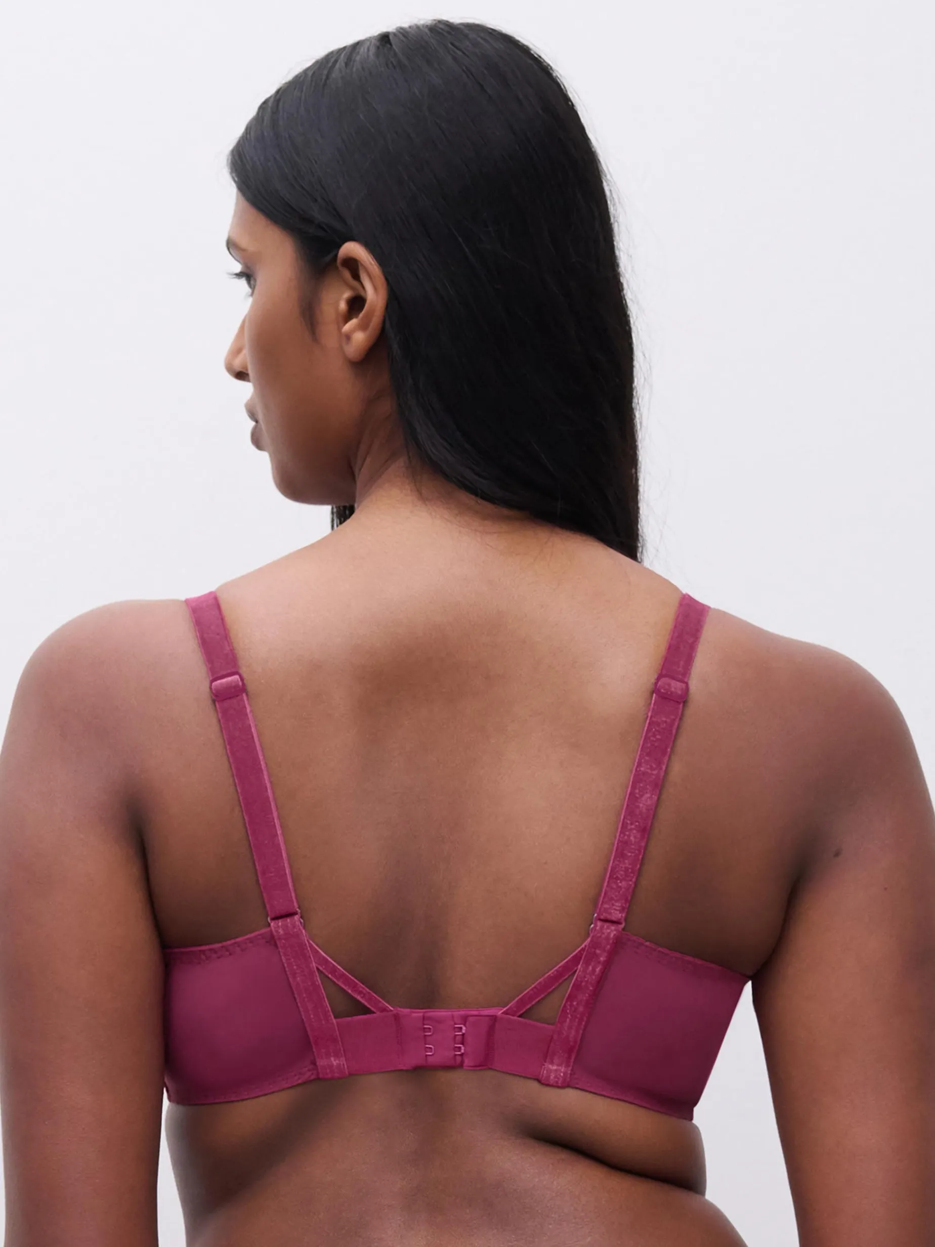 CHANTELLE PULP GIRLS Niet voorgevormde Beugel BH - Dark Fushia