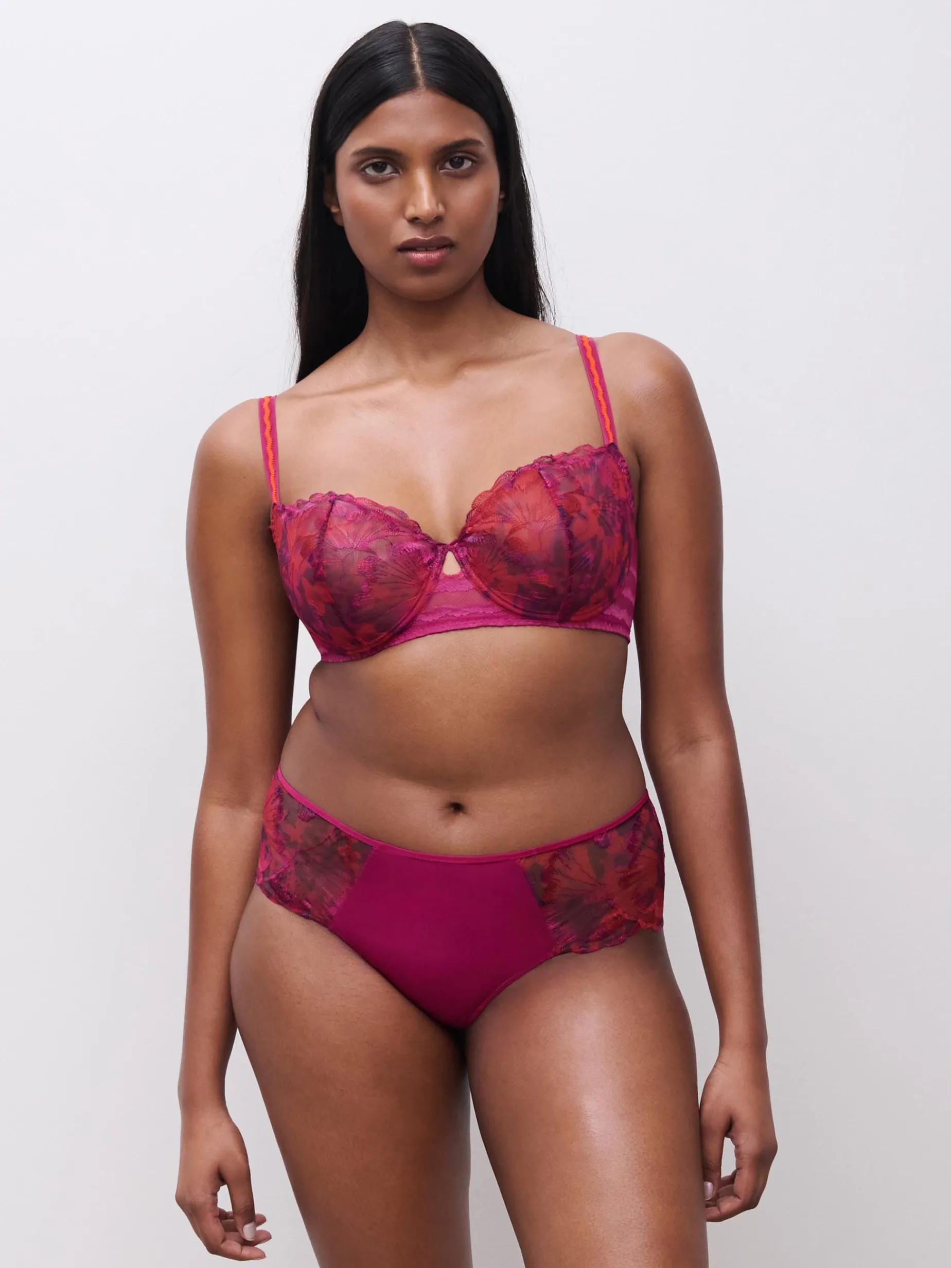 CHANTELLE PULP LILY Balconette BH - Dark Fushia Multico