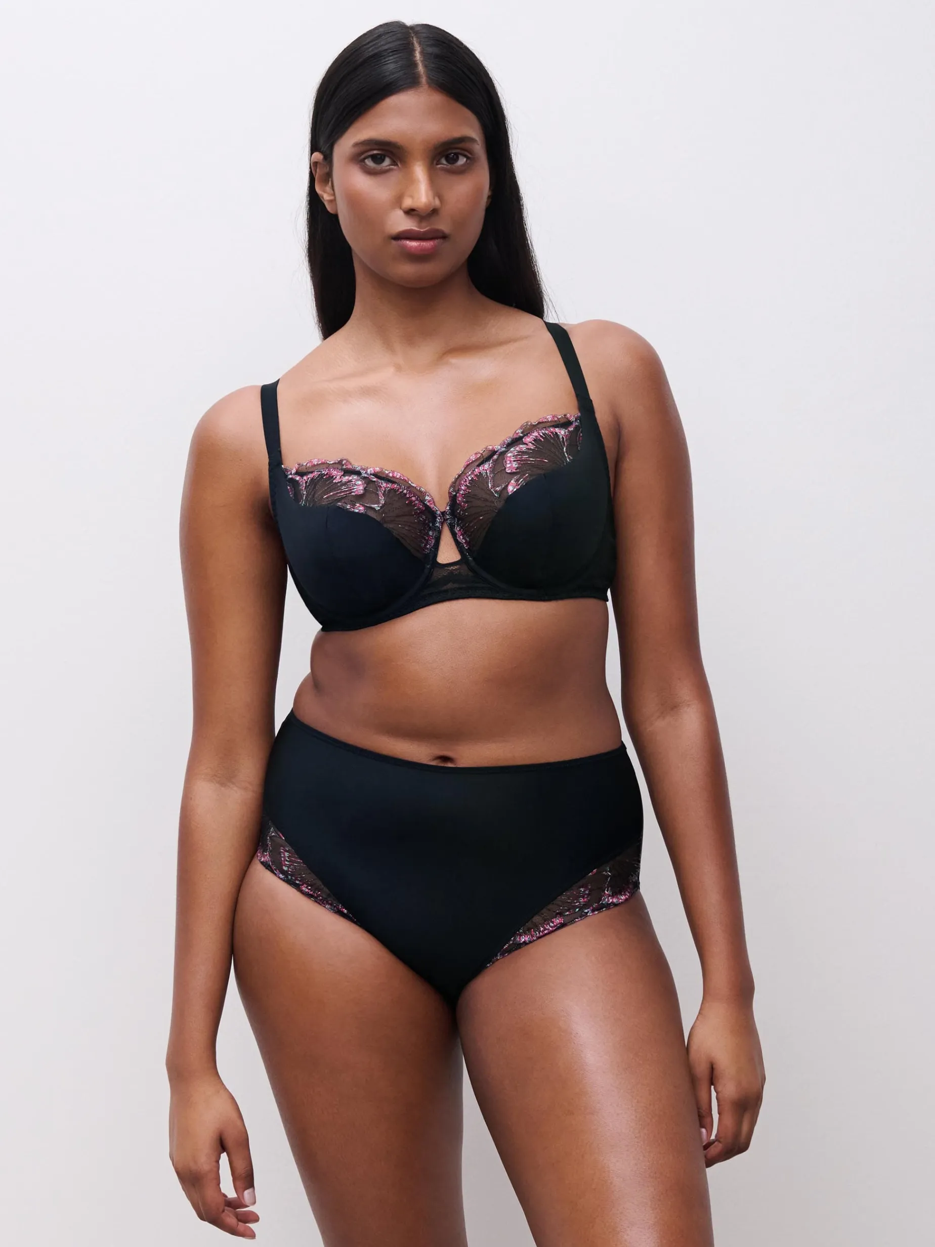 CHANTELLE PULP LILY Niet Voorgevormde Beugel BH - Romantic Black