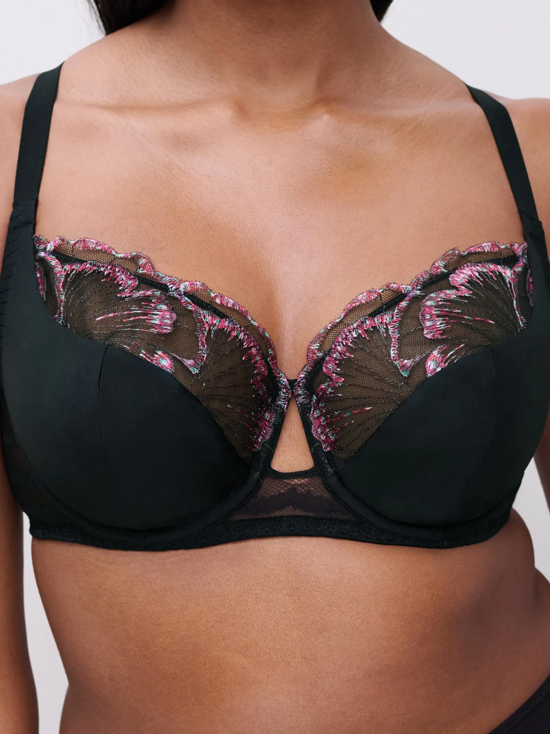 CHANTELLE PULP LILY Niet Voorgevormde Beugel BH - Romantic Black