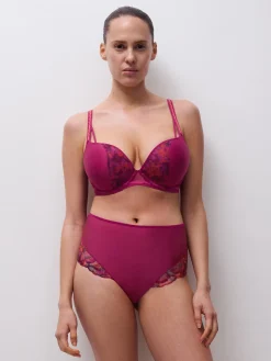 CHANTELLE PULP LILY Push-up BH - Dark Fushia Multico