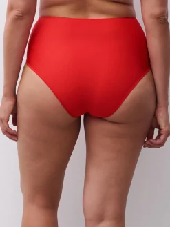 CHANTELLE PULP PLAY Hoge Taille Slip - Rood