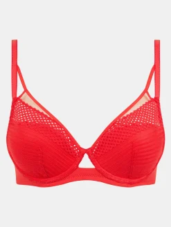 CHANTELLE PULP PLAY Plunge t-shirt BH - Rood