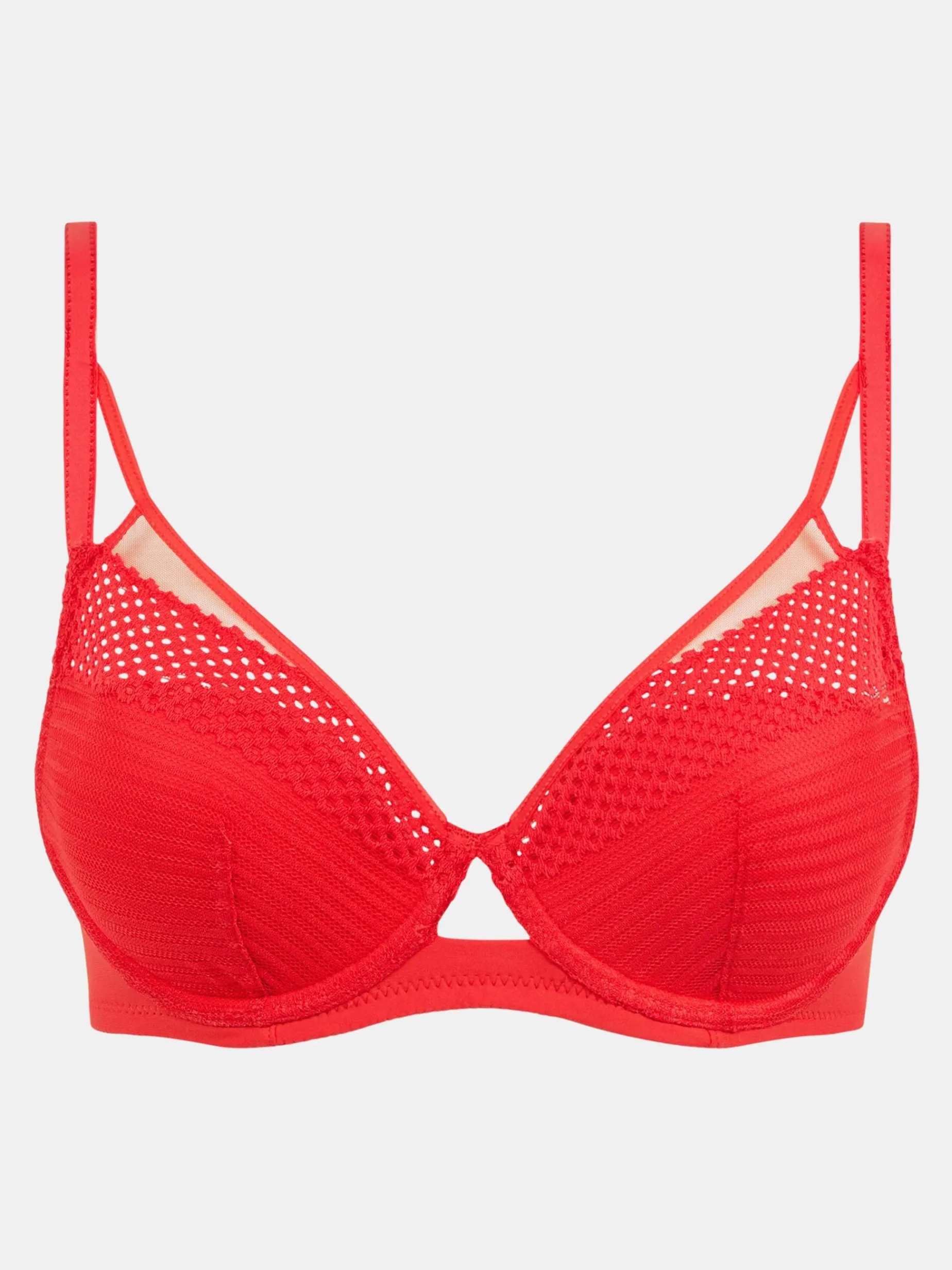 CHANTELLE PULP PLAY Plunge t-shirt BH - Rood