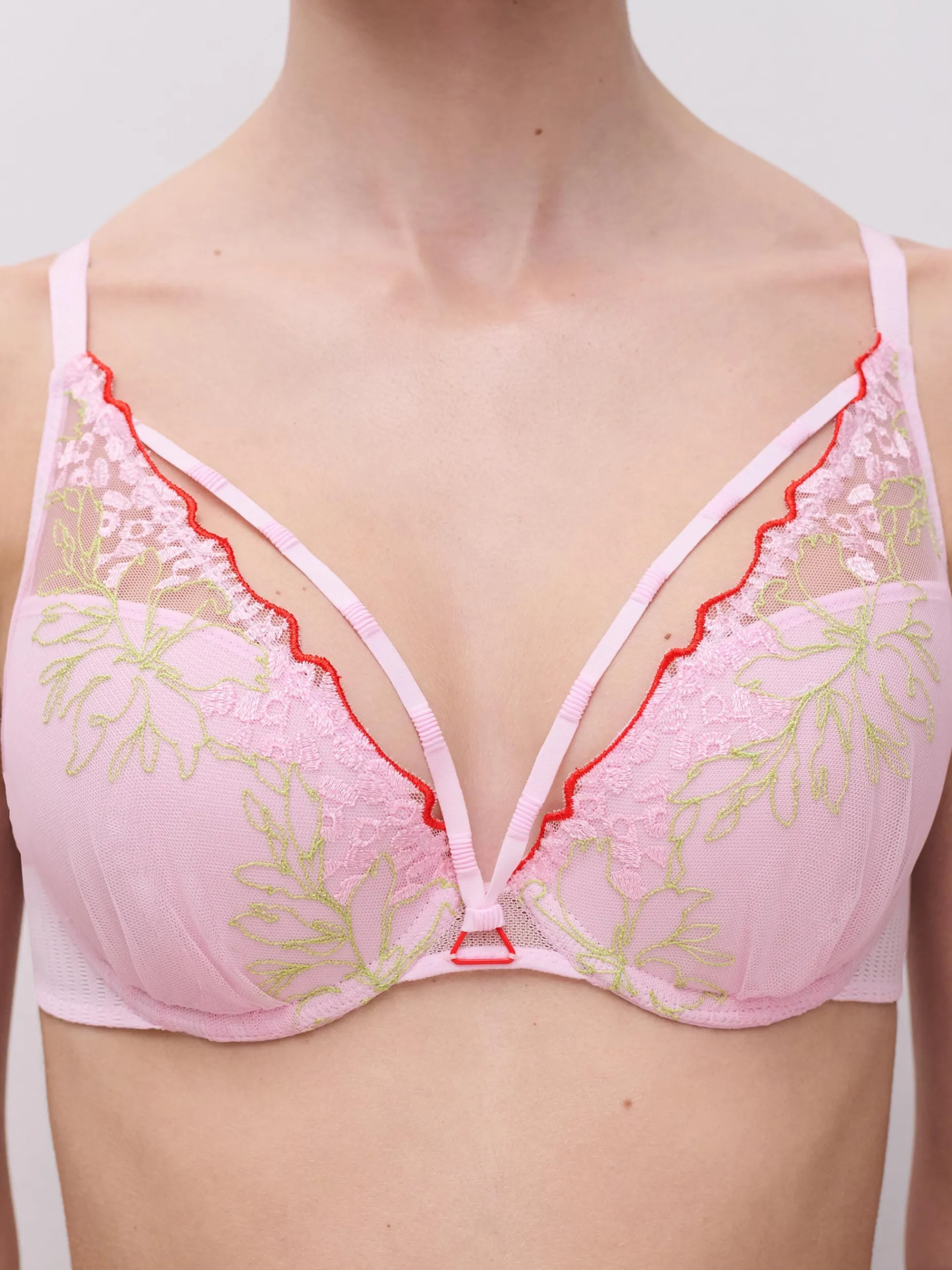 CHANTELLE PULP SPICE Push-up BH - Candy Pink Multico