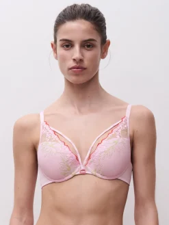 CHANTELLE PULP SPICE Push-up BH - Candy Pink Multico