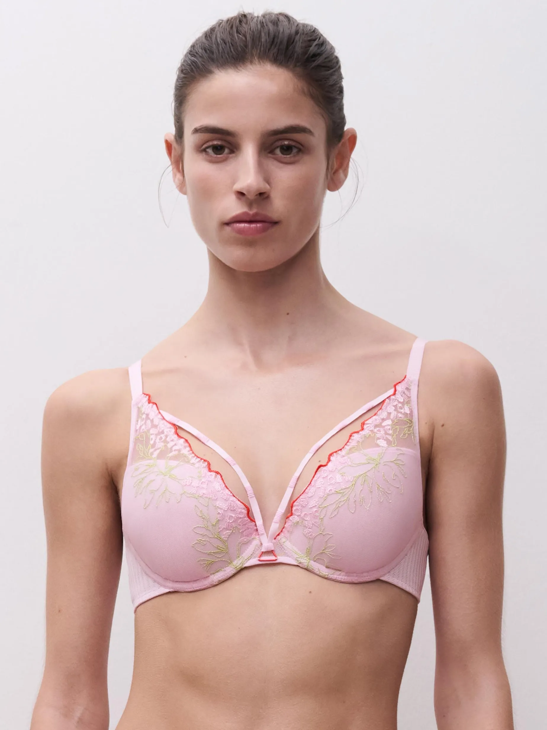CHANTELLE PULP SPICE Push-up BH - Candy Pink Multico