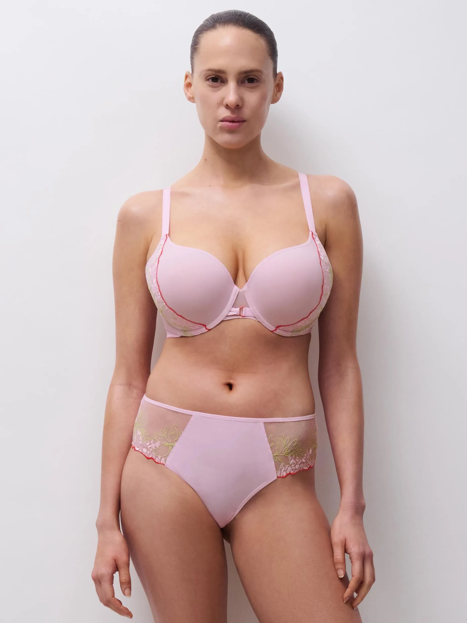CHANTELLE PULP SPICE T-shirt BH - Candy Pink Multico