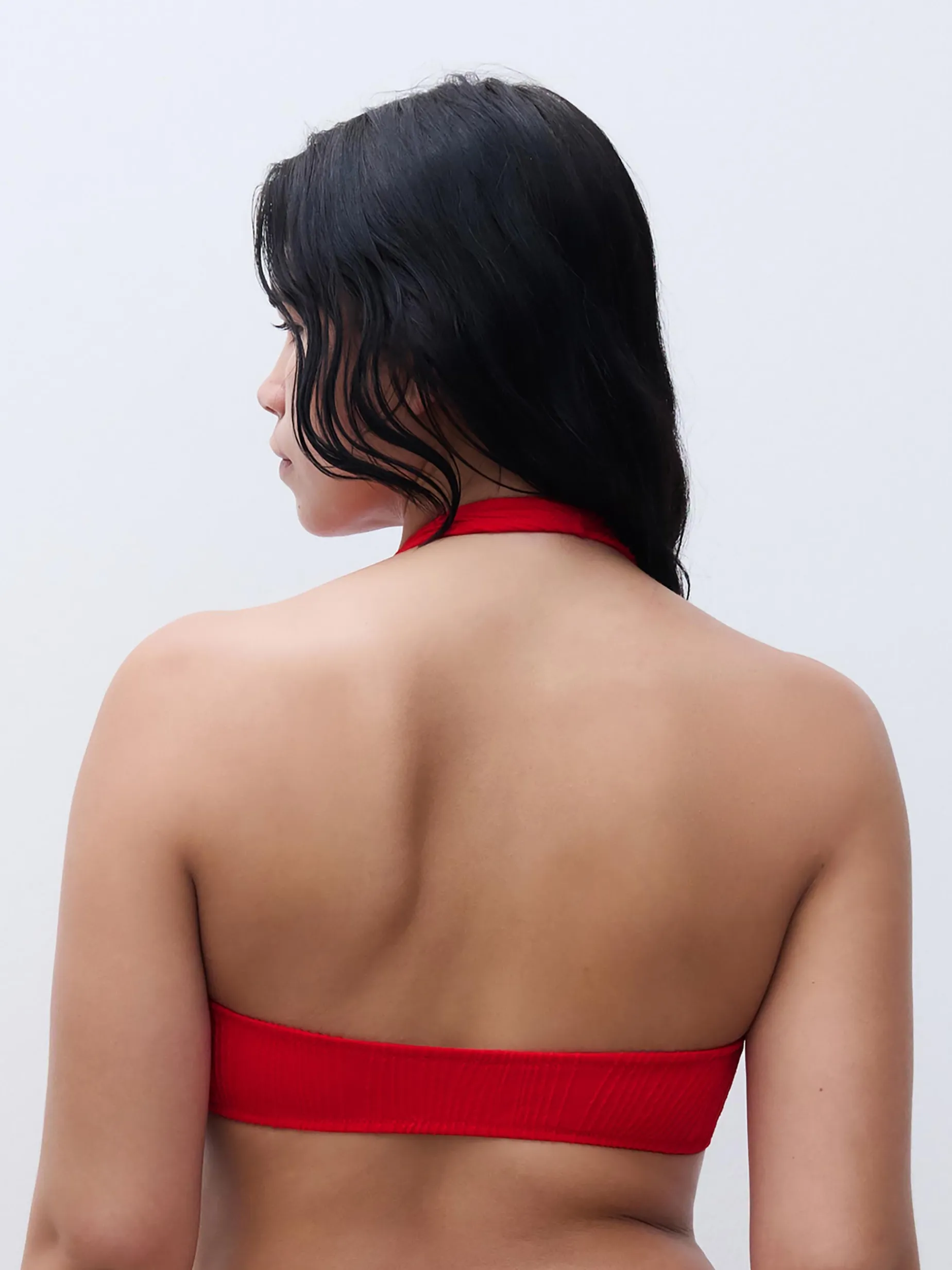 CHANTELLE PULP SWIM ONE SIZE Niet Voorgevormde Bikini Top - Cherry Red