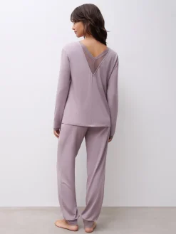 Chantelle Romance Top Lange Mouw - Stardust