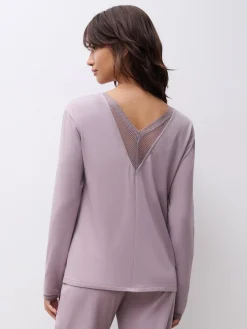 Chantelle Romance Top Lange Mouw - Stardust