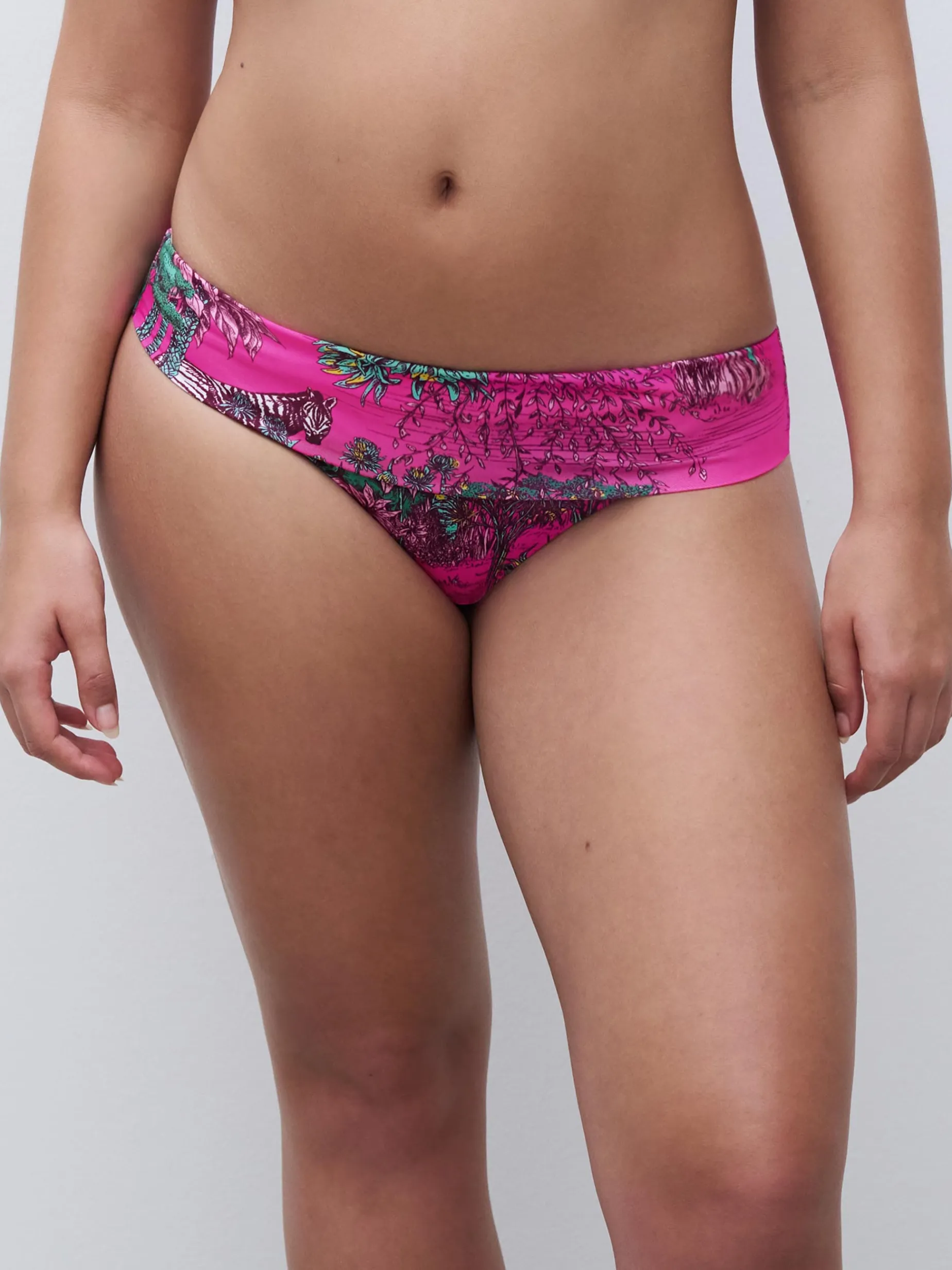 Chantelle SAUVAGE Bikinibroekje - Pink Jungle