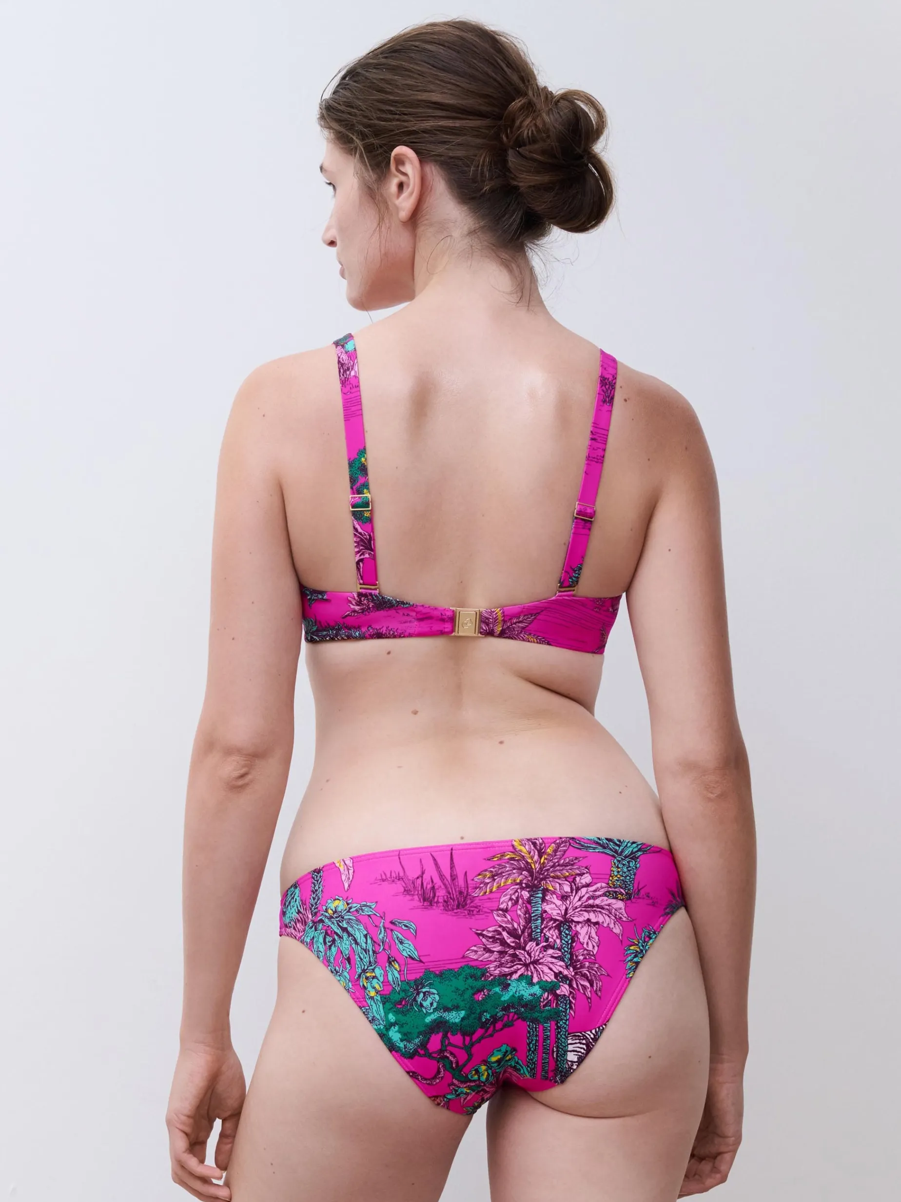 Chantelle SAUVAGE Bikinibroekje - Pink Jungle