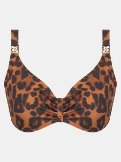 Chantelle SAUVAGE Bikinitop met beugel - Wild Leopard