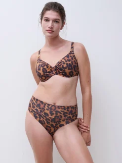 Chantelle SAUVAGE Bikinitop met beugel - Wild Leopard
