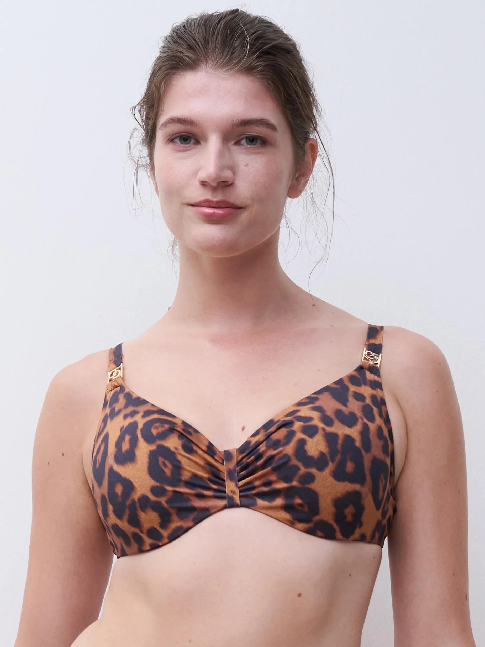 Chantelle SAUVAGE Bikinitop met beugel - Wild Leopard