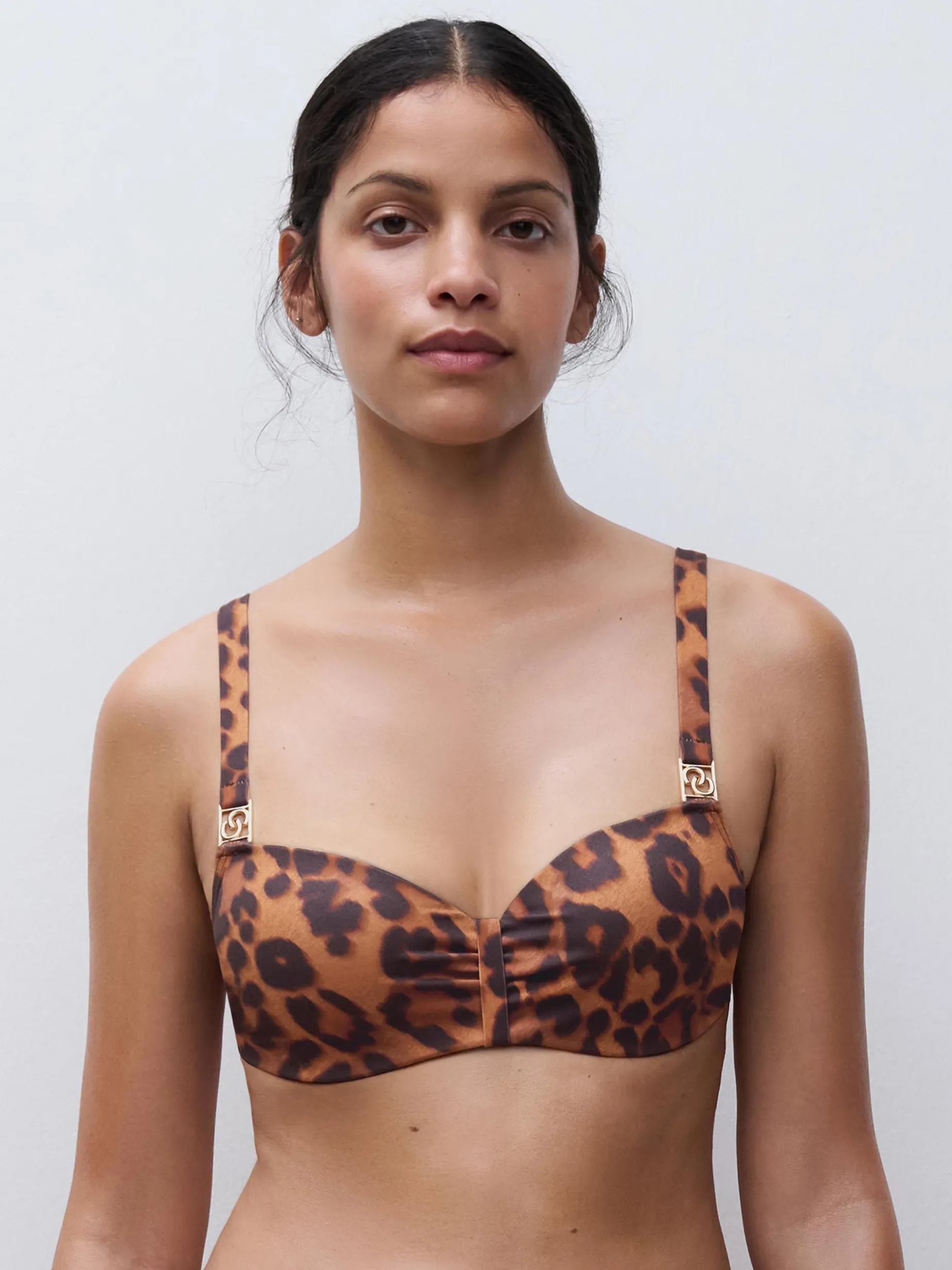 Chantelle SAUVAGE Voorgevormde Bikinitop - Wild Leopard