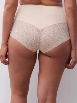 Chantelle SEXY SHAPE Corrigerende Hoge Taille Slip - Goudkleurig Beige