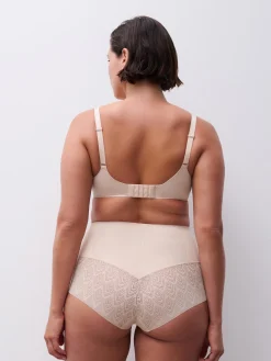 Chantelle SEXY SHAPE Corrigerende Hoge Taille Slip - Goudkleurig Beige