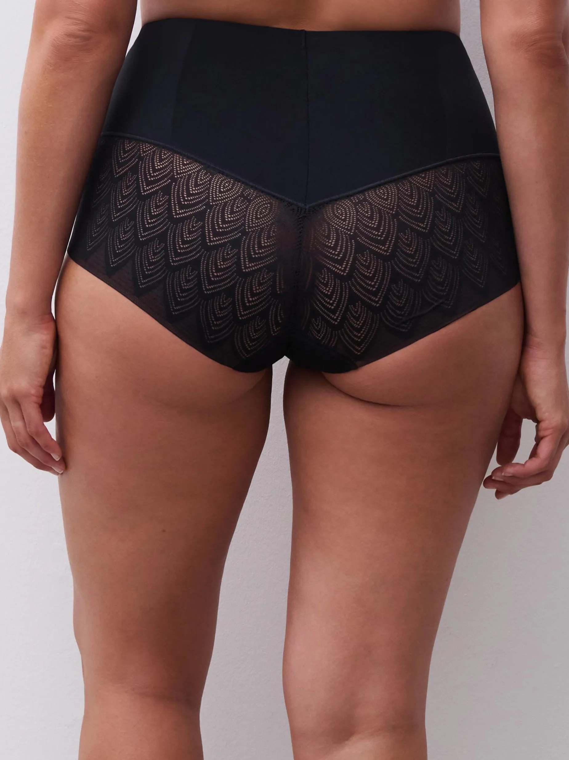 Chantelle SEXY SHAPE Corrigerende Hoge Taille Slip - Zwart