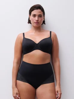 Chantelle SEXY SHAPE Corrigerende Hoge Taille Slip - Zwart
